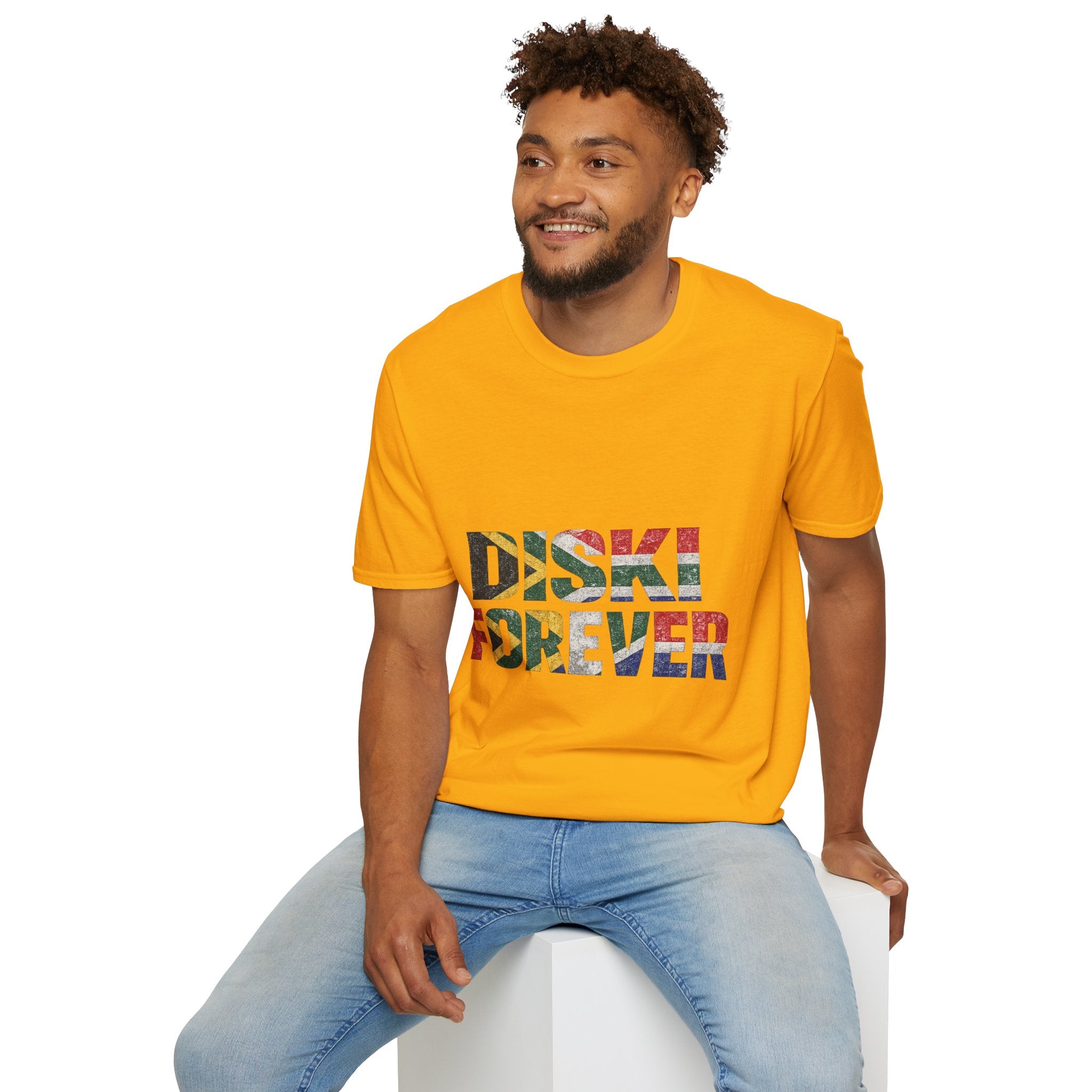 South Africa Diski T‑Shirt — "DISKI" South African Soccer Pride Tee
