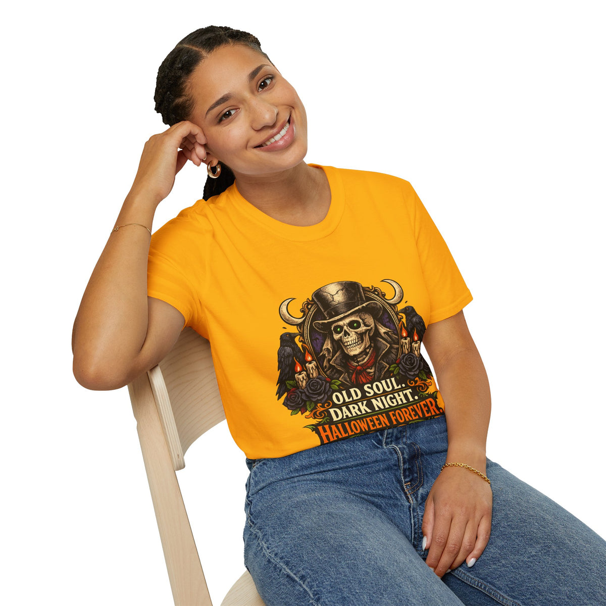 Halloween Old Soul Unisex Softstyle T-Shirt