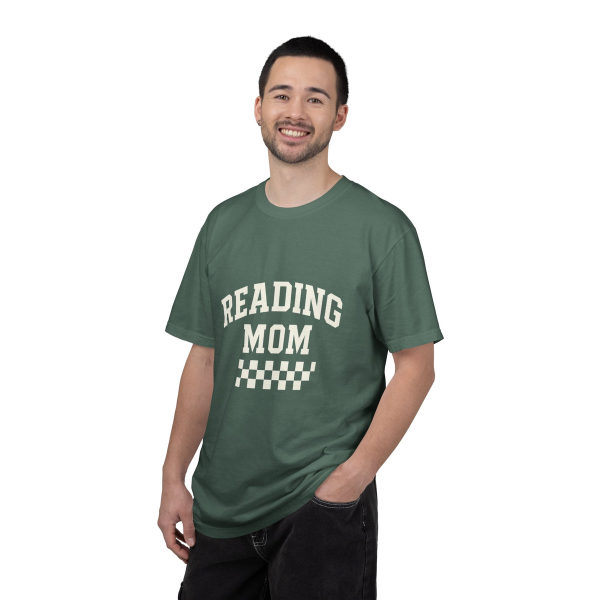 Reading Mom T-Shirt — Vintage Checkbook Style Graphic Tee for Book-Loving Moms - Trending Now - October 2026