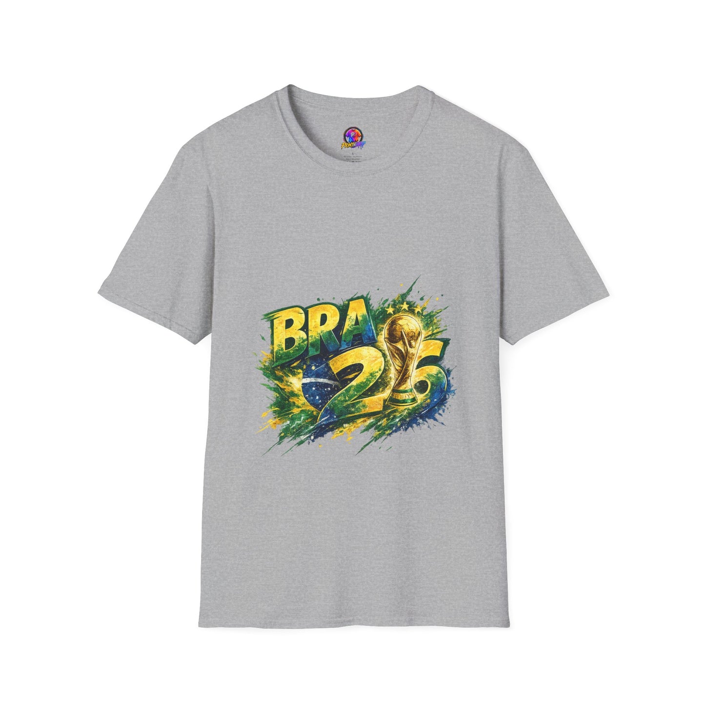 Brazil 25 T‑Shirt — Brazil Soccer World Cup Graphic Tee