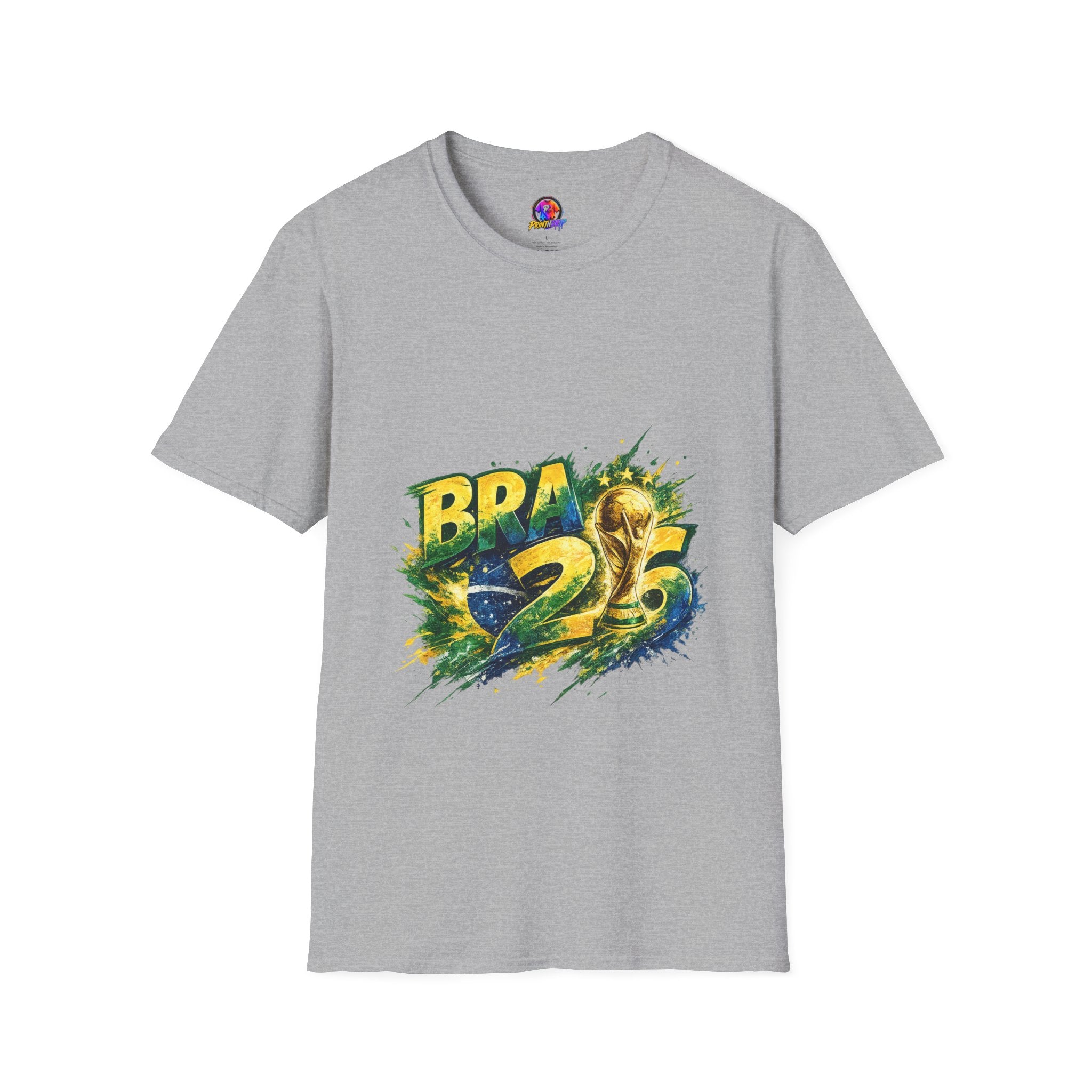 Brazil 25 T‑Shirt — Brazil Soccer World Cup Graphic Tee