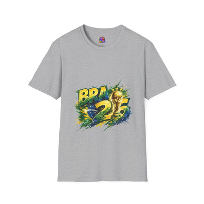 Brazil 25 T‑Shirt — Brazil Soccer World Cup Graphic Tee