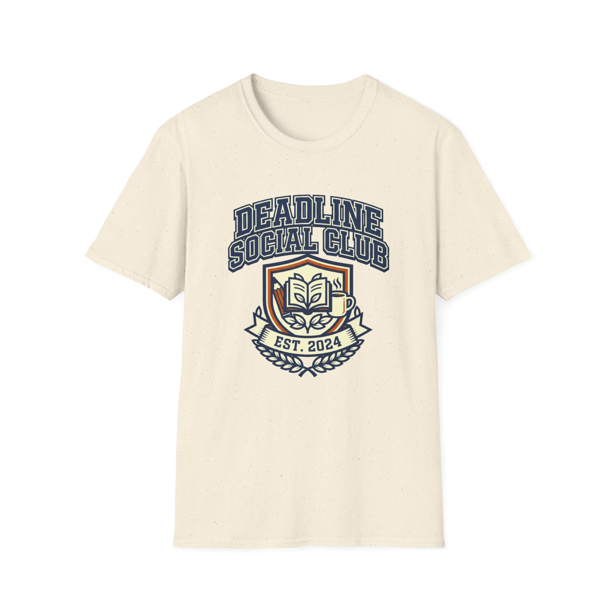 Deadline Social Club T-Shirt — Retro Collegiate Badge Tee - Trending Now - August 2026