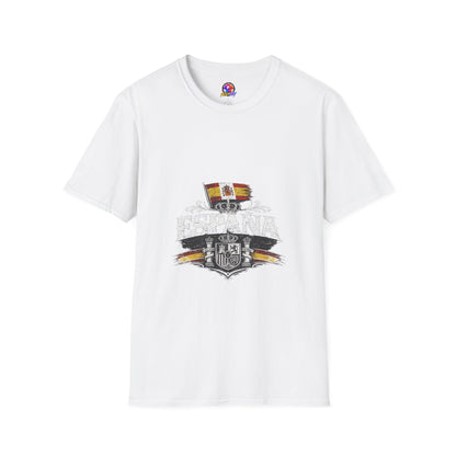 Spain Flag Crest T-Shirt — Spanish Pride Graphic Tee