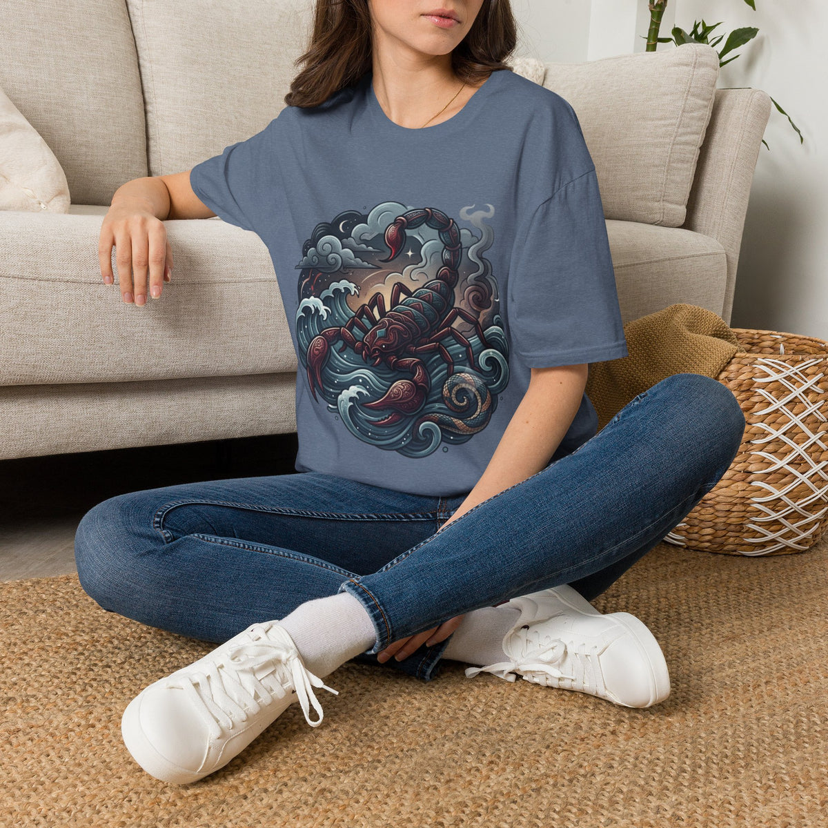 Scorpion Wave Unisex Softstyle T-Shirt