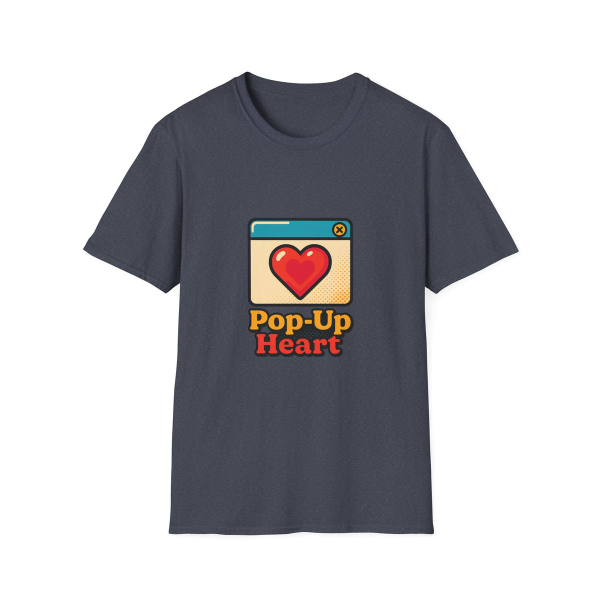 Pop-Up Heart T-Shirt — Cute Retro Heart Graphic Tee - Trending Now - October 2026