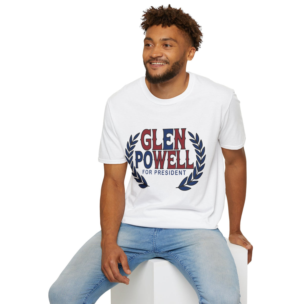 Glen Powell For President Campaign T-Shirt - Trending Now - August 2026