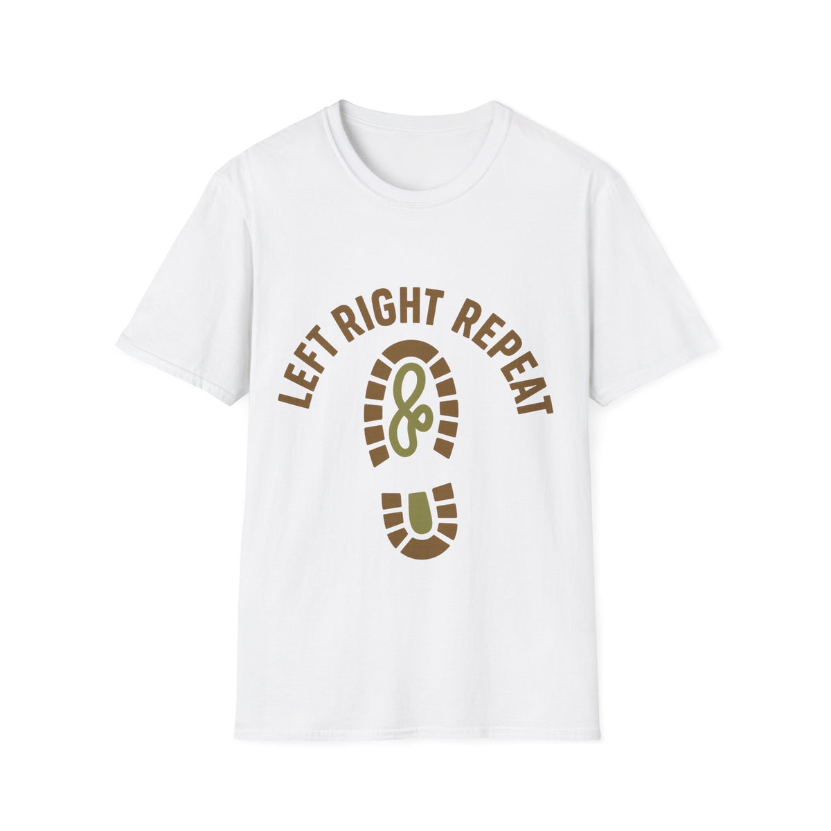 Left Right Ready Bootprint T-Shirt - Trending Now - September 2026