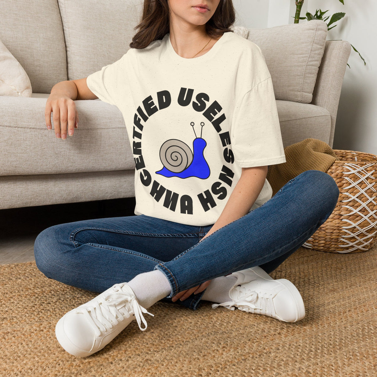 Certified Useless Snail T-Shirt — Funny Cute Graphic Tee for Sarcastic Gifts - Trending Now - August 2026