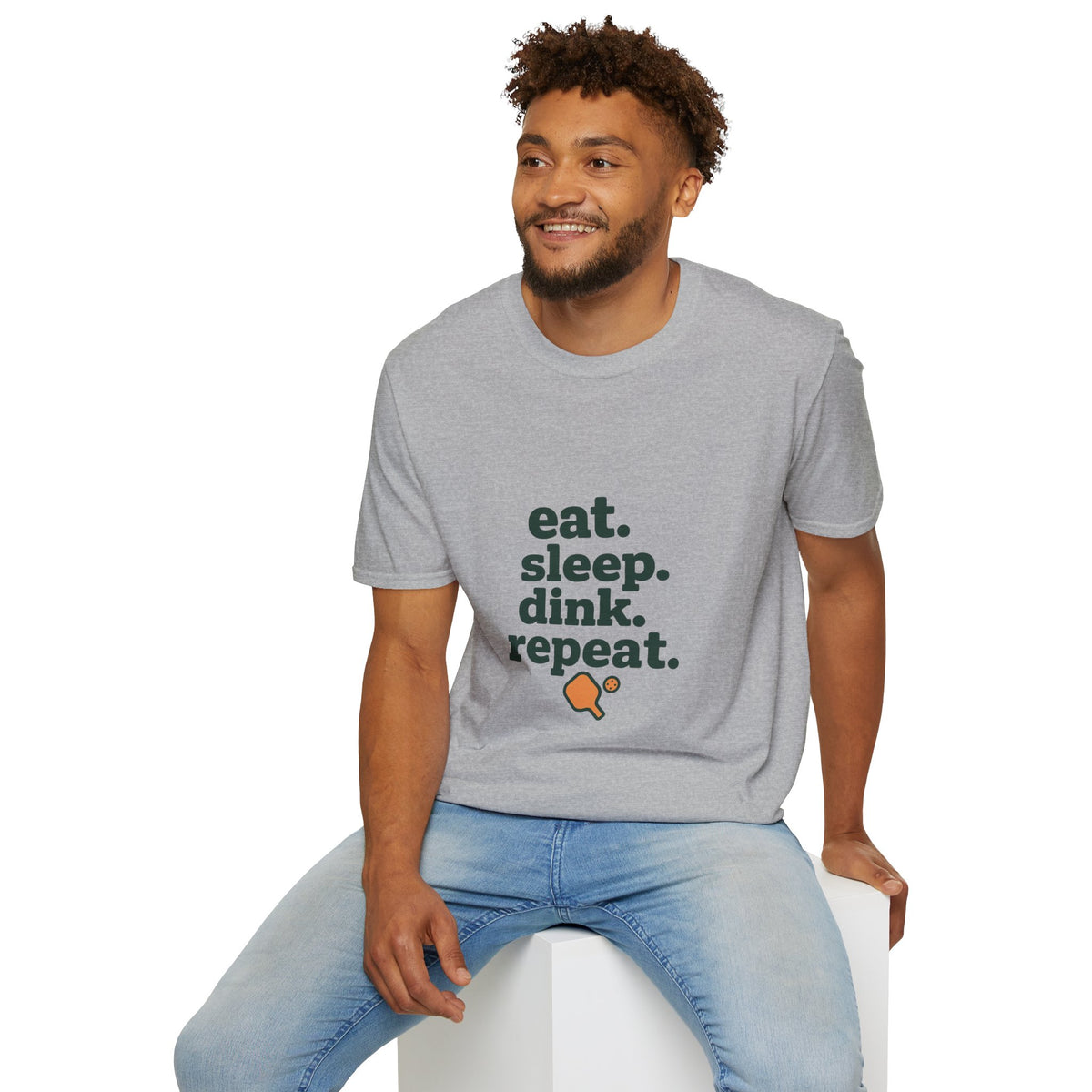 Eat. Sleep. Drink. Repeat. T-Shirt — Minimalist Beverage Lover Tee - Trending Now - August 2026