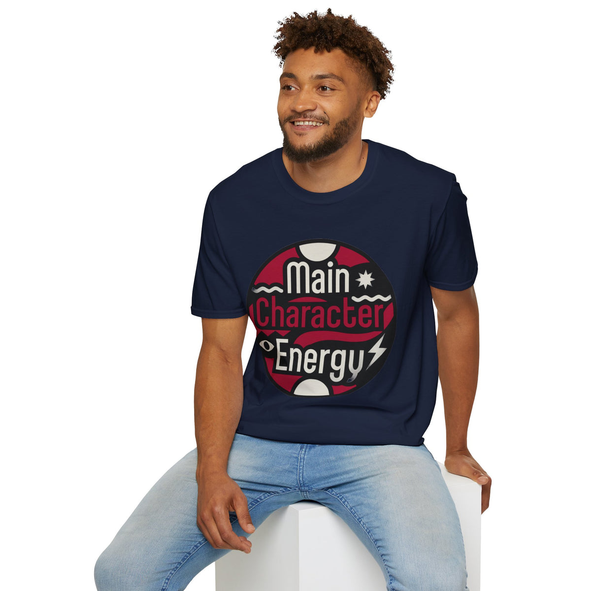 Main Character Energy T-Shirt — Bold Retro Graphic Tee - Trending Now - August 2026