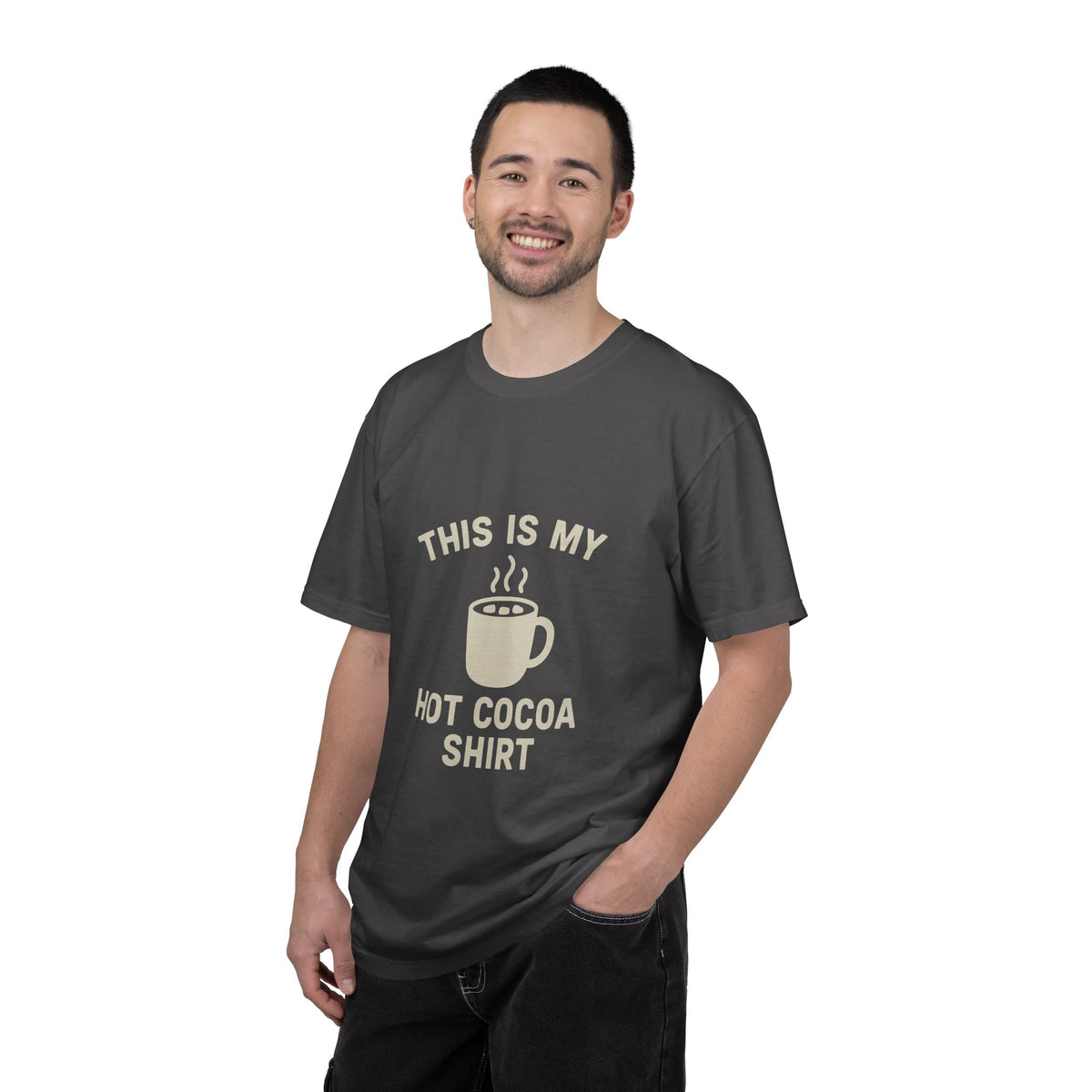 Hot Cocoa Shirt T-Shirt — "This Is My Hot Cocoa Shirt" Cozy Holiday Tee - Trending Now - October 2026