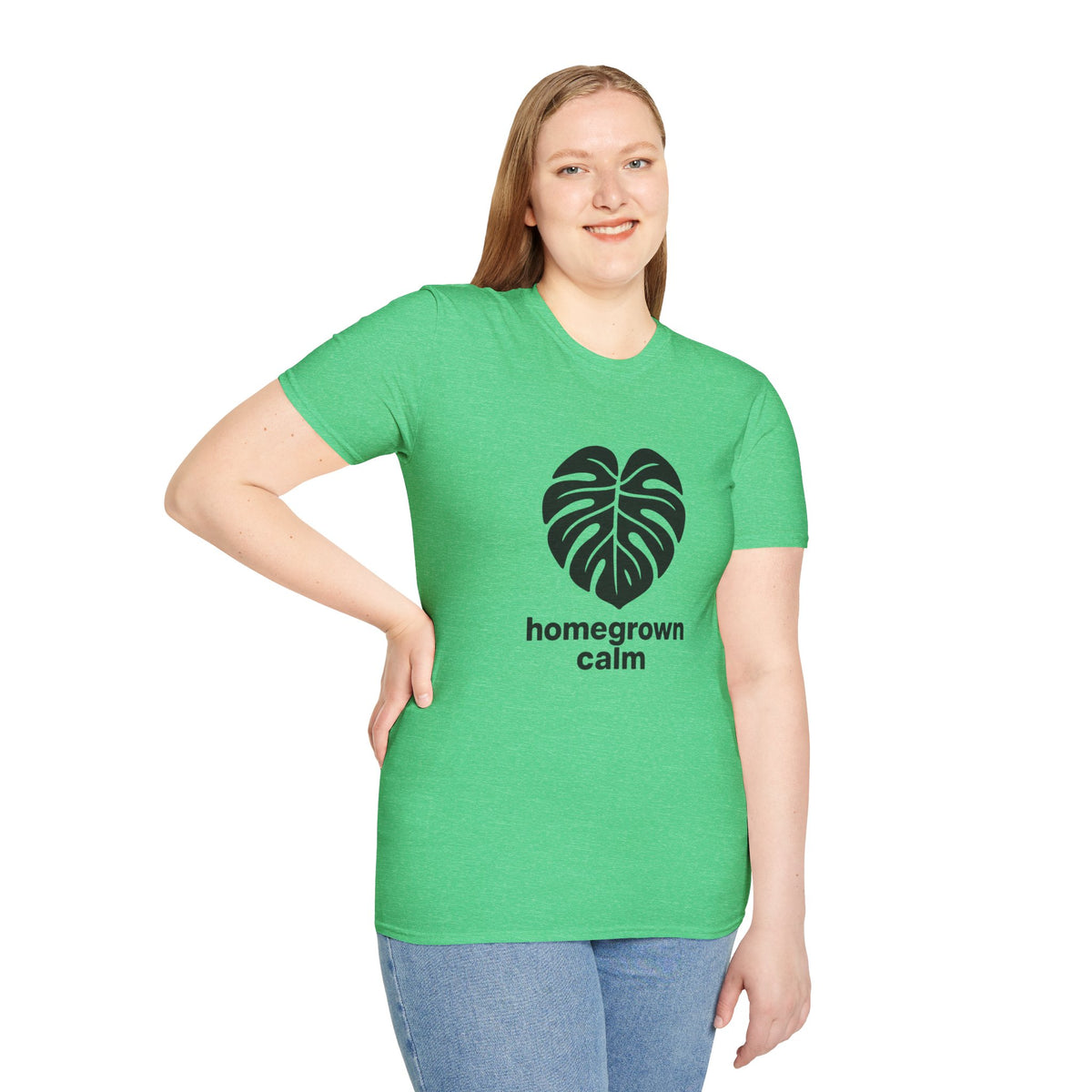 Black T‑Shirt with Subtle Heartroots Graphic – Minimal Plant Lover Tee - Trending Now - August 2026