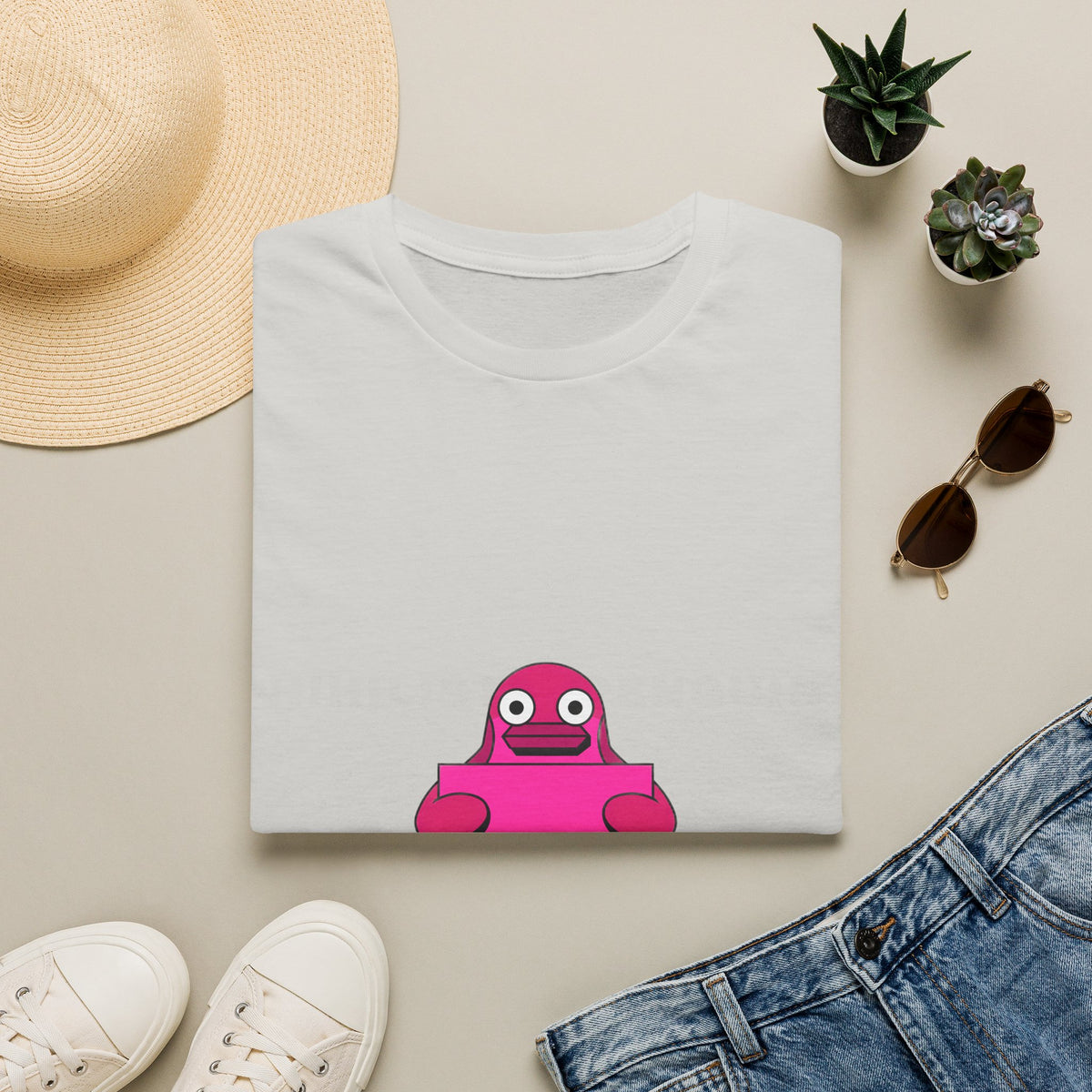 Pink Frog Character T-Shirt — Cute Quirky Graphic Tee - Trending Now - September 2026