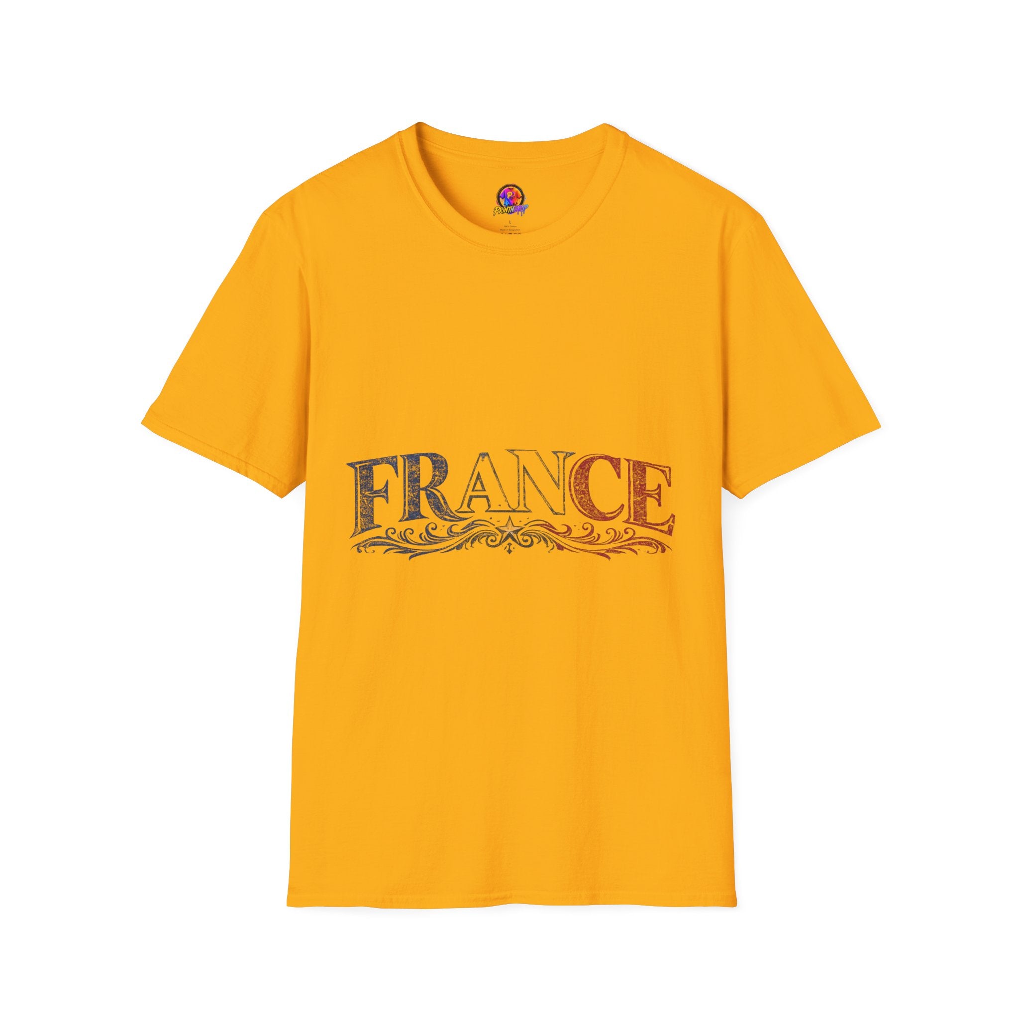 France Vintage Script T-Shirt