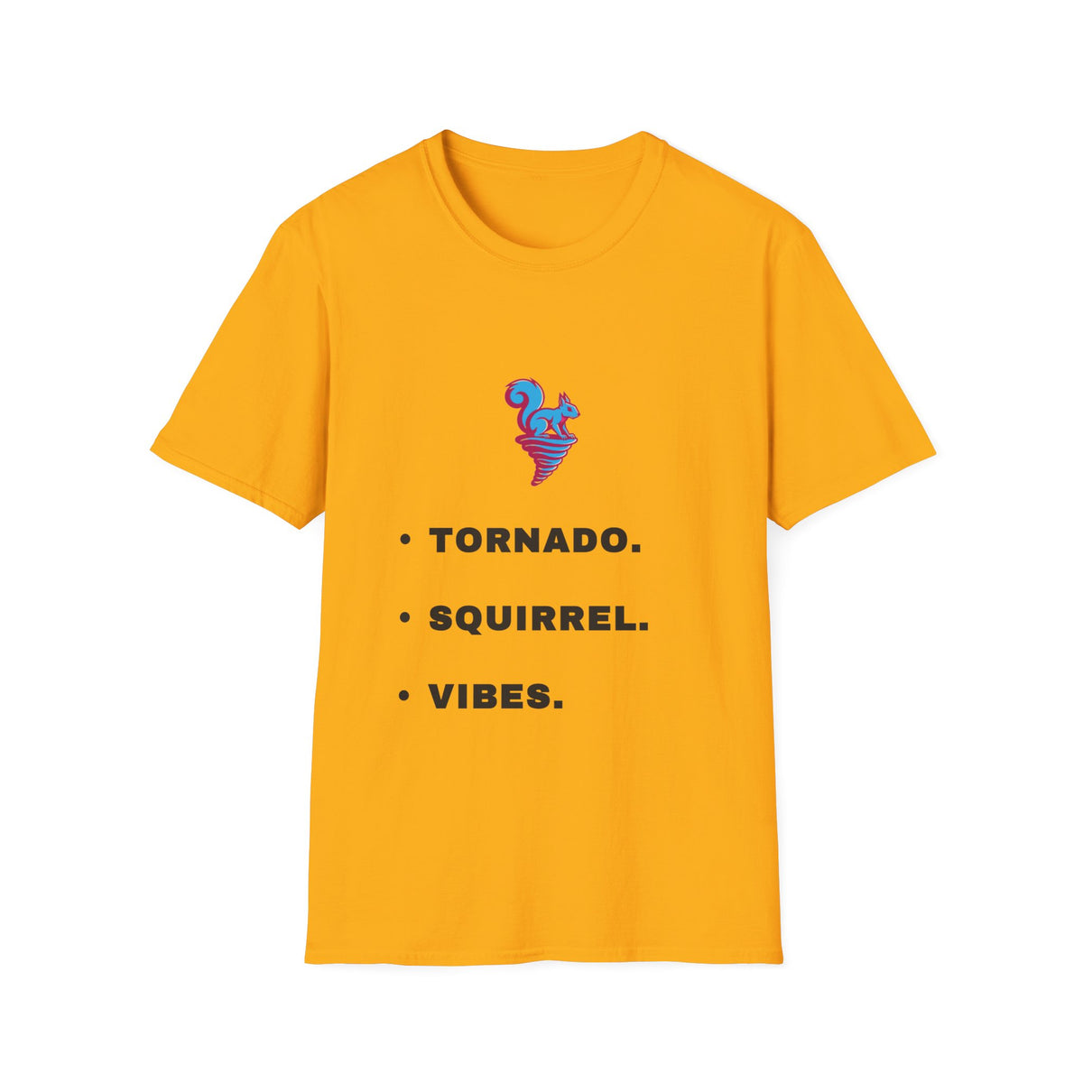 Tornado Squirrel T-Shirt — 'Tornado. Squirrel. Vibes.' Graphic Tee - Trending Now - September 2026