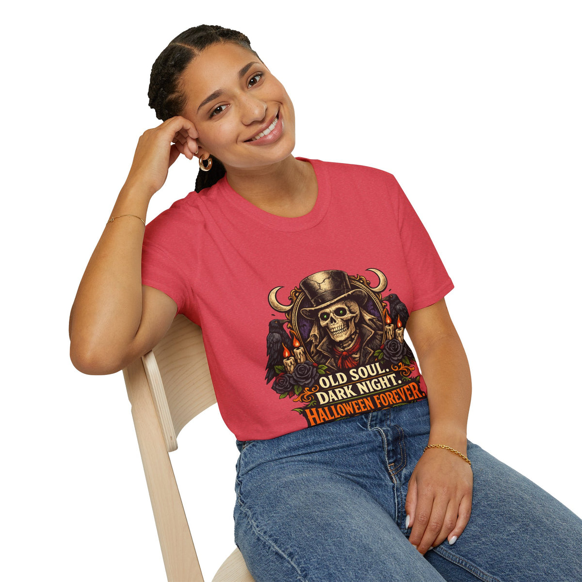Halloween Old Soul Unisex Softstyle T-Shirt