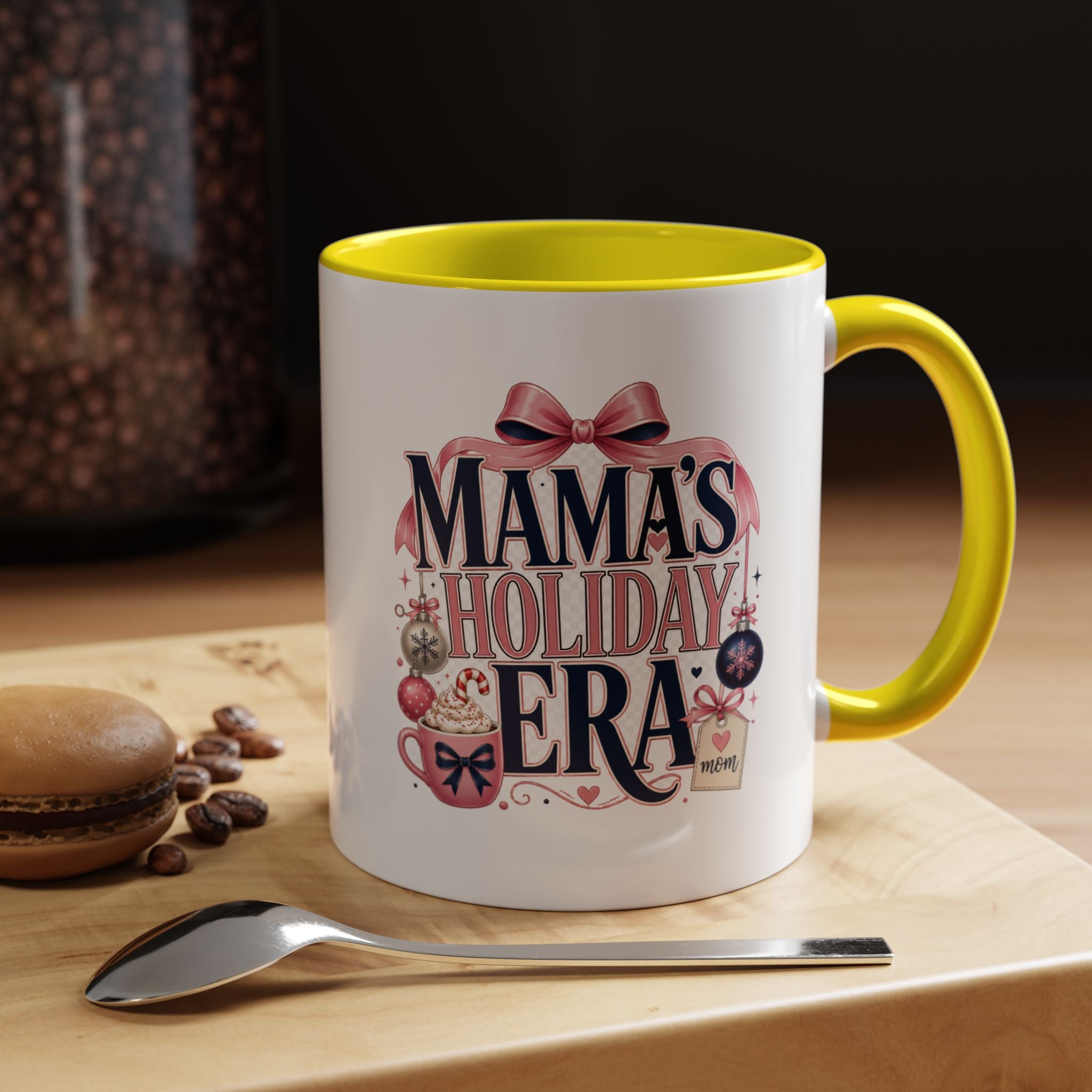 Modern Day Christmas Mama's Holiday Era Coffee Mug – Festive Christmas Mom Gift
