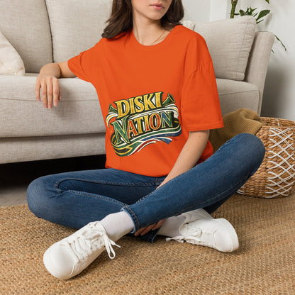 South Africa Diski Nation T-Shirt — Retro Reggae Graphic Tee