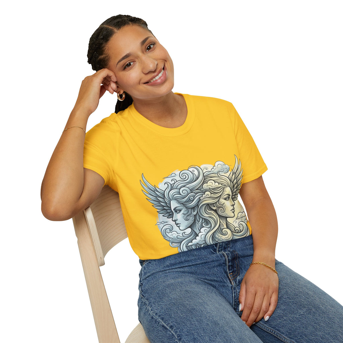 Gemini Zodiac Unisex Softstyle T-Shirt