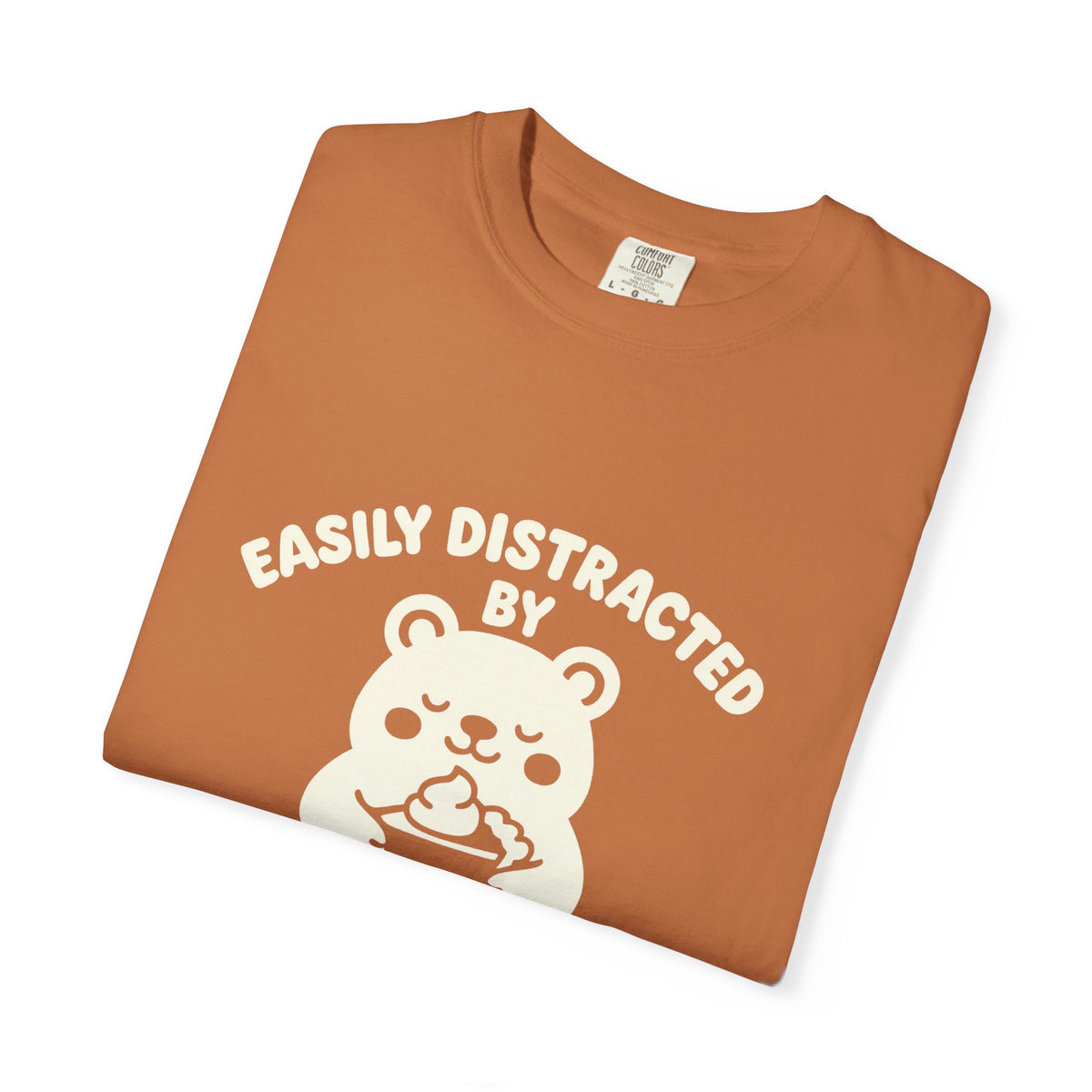 Easily Distracted by Thanksgiving Leftovers T-Shirt — Cute Turkey/Bear Holiday Tee - Trending Now - October 2026