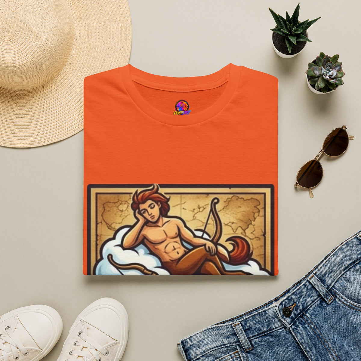 Sagittarius Zodiac T‑Shirt — Fiercely Independent, Easily Bored Astrology Tee