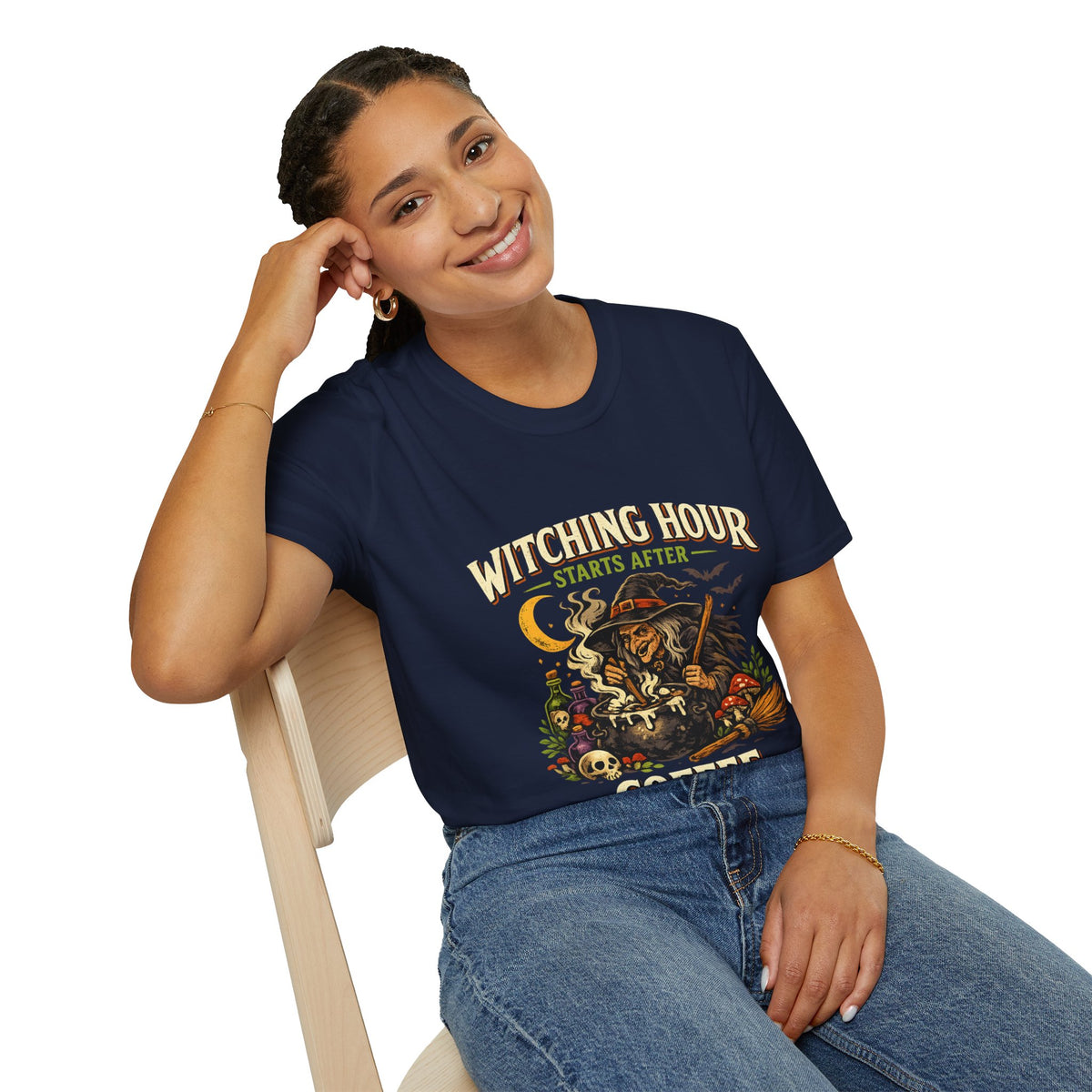 Halloween Witching Hour Unisex Softstyle T-Shirt
