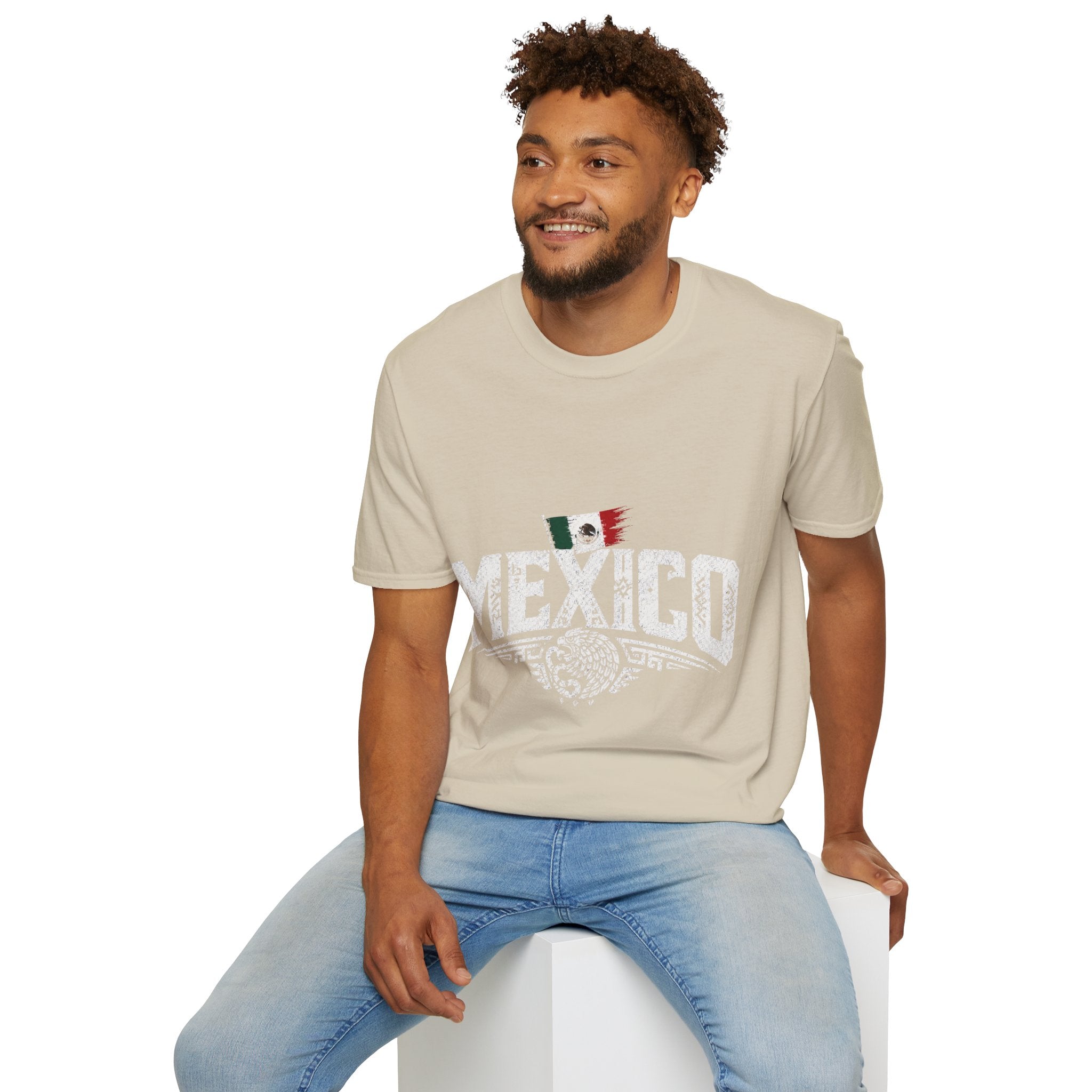 Mexico Vintage Flag T-Shirt