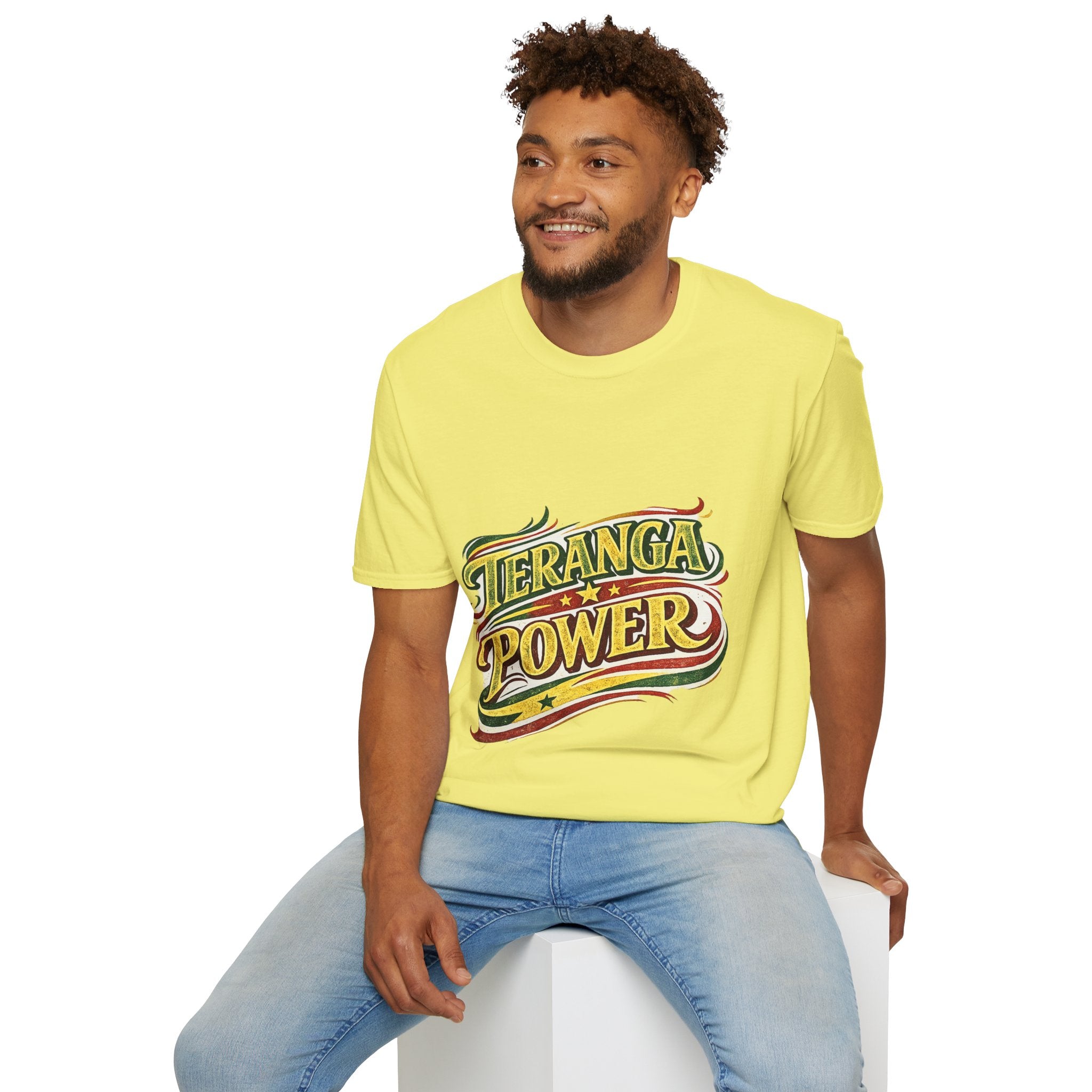 Senegal Teranga Power T-Shirt — Retro Senegal Pride Graphic Tee