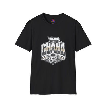 Ghana Vintage Flag T-Shirt — Retro Ghana Pride Graphic Tee
