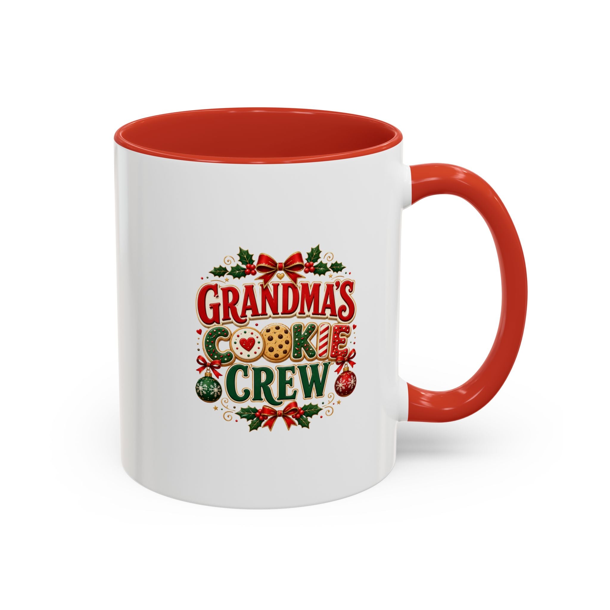 Grandma's Cookie Crew Christmas Coffee Mug