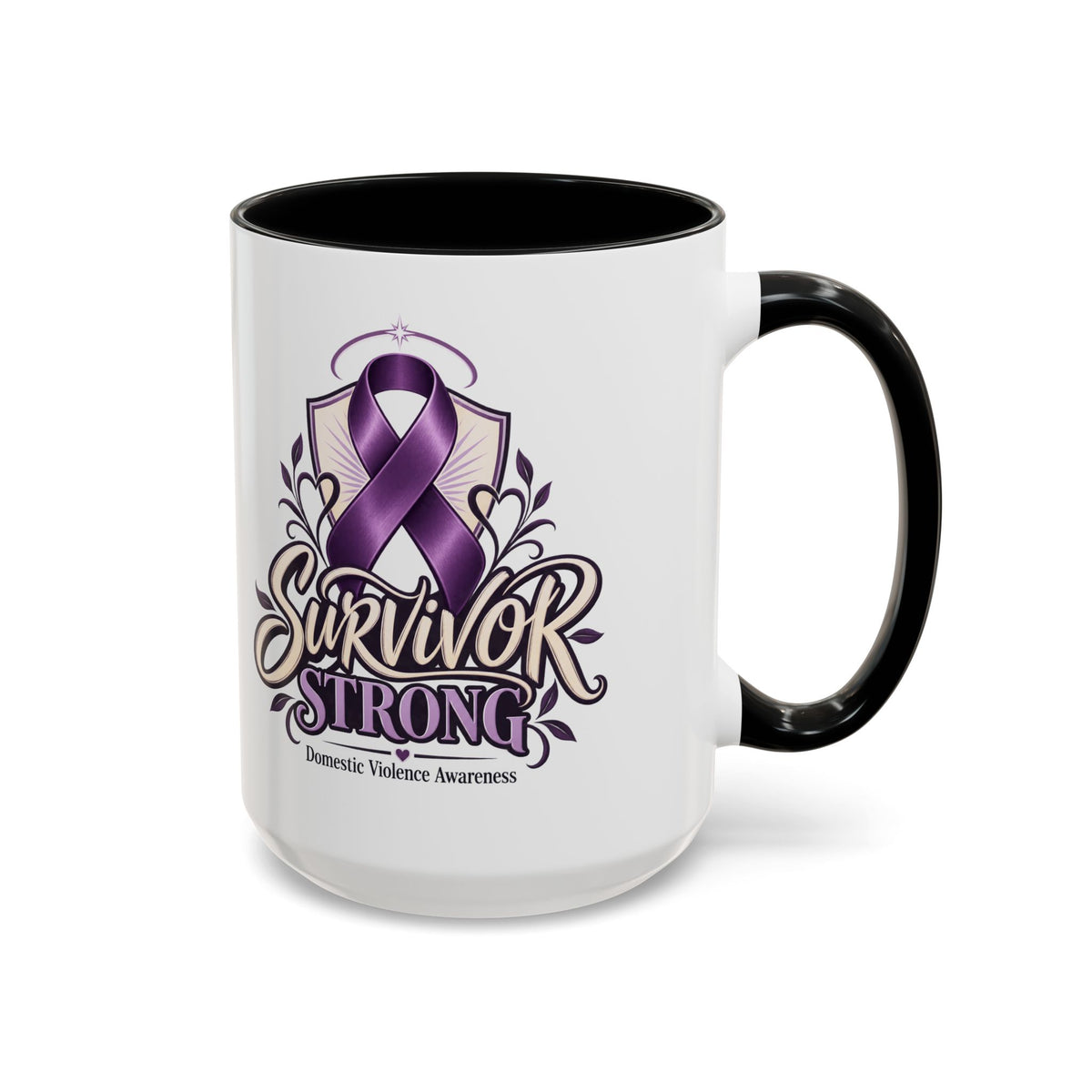Domestic Violence Awareness Survivor Strong Coffee Mug
