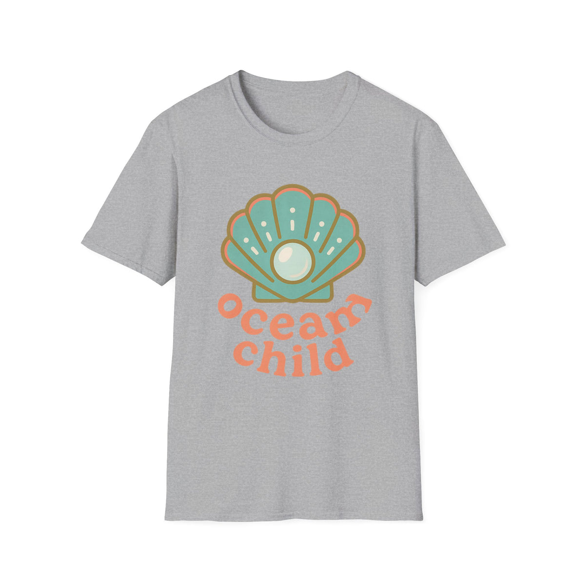 Ocean Child T-Shirt — Retro Shell Graphic Tee - Trending Now - September 2026