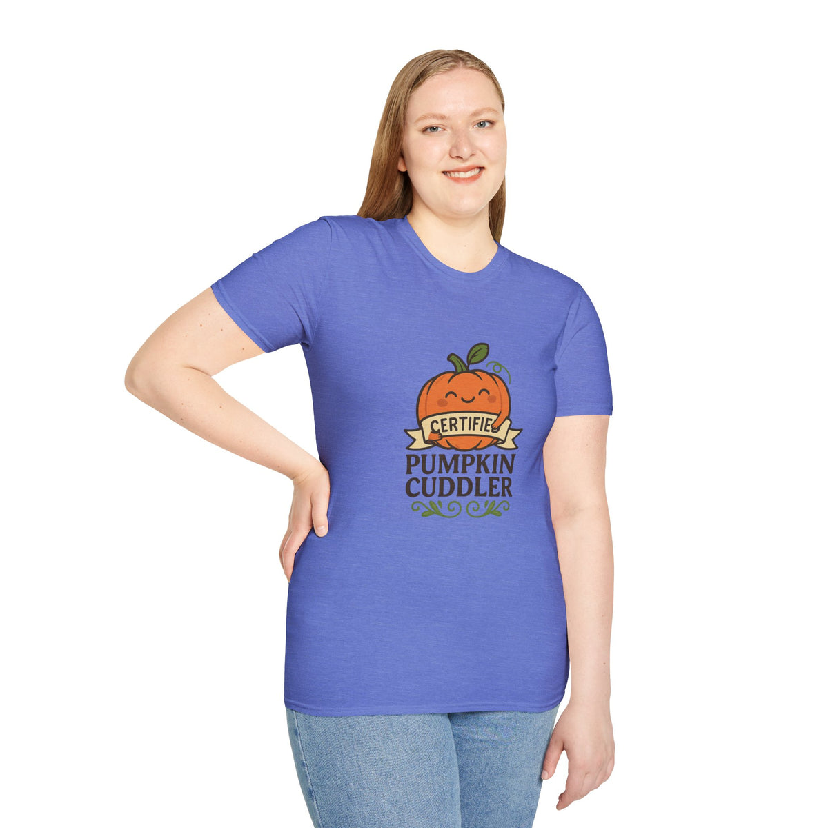 Pumpkin Cuddler T-Shirt — Cute Fall Pumpkin Graphic Tee - Trending Now - October 2026
