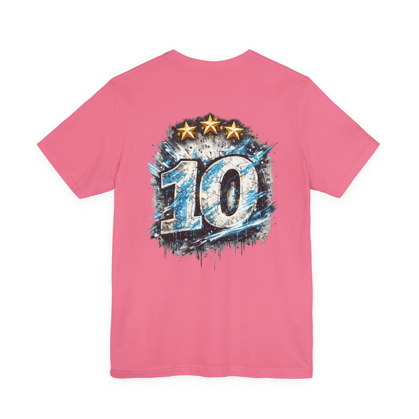 Buenos Aires Nights T‑Shirt — '10' Grunge Graphic Tee - Argentina No. 10