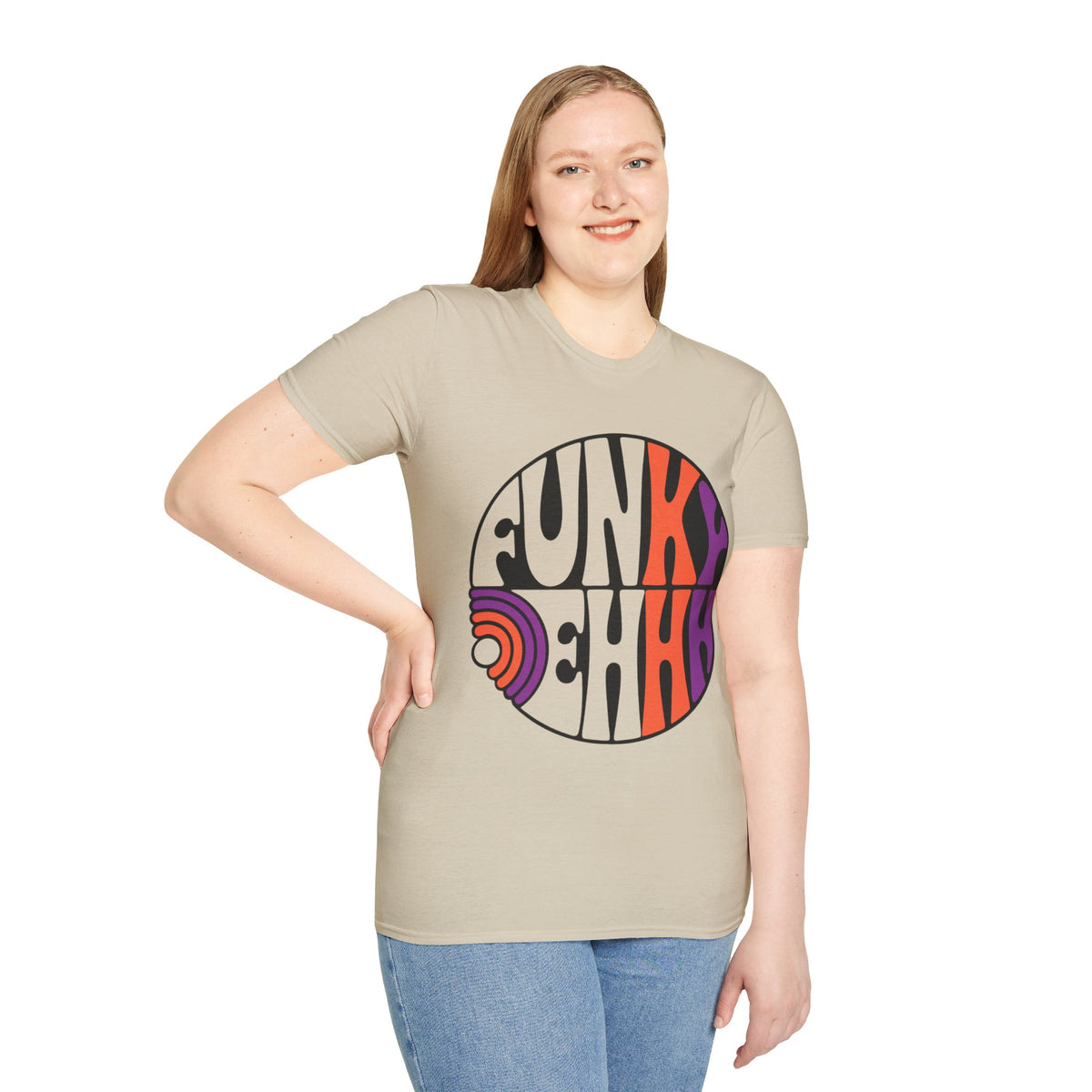 Funk Vibes Graphic T-Shirt — Retro 70s Circle Design - Trending Now - August 2026