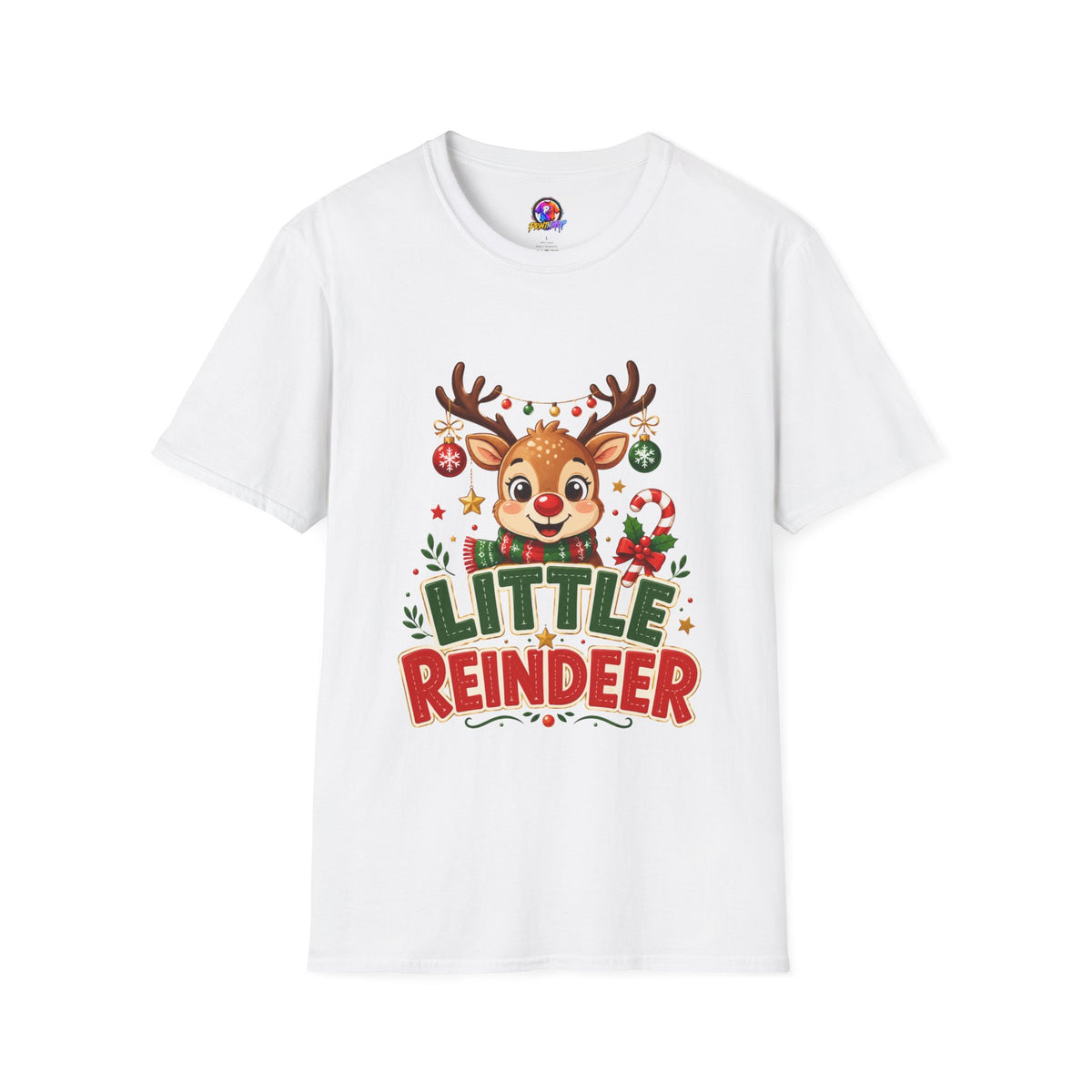 Little Reindeer T-Shirt — Cute Christmas Holiday Kids & Family Shirt