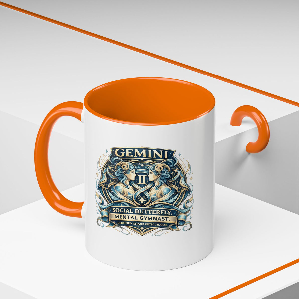Zodiac  Gemini Accent Coffee Mug