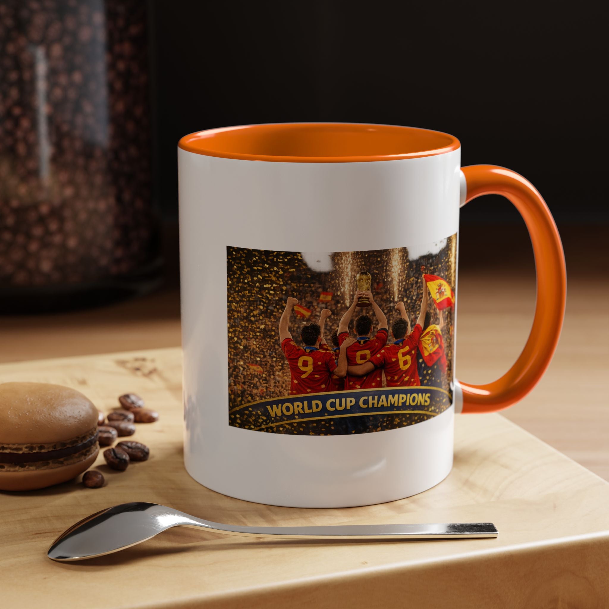 World Cup Champions Soccer Coffee Mug — Team Celebration Accent Mug