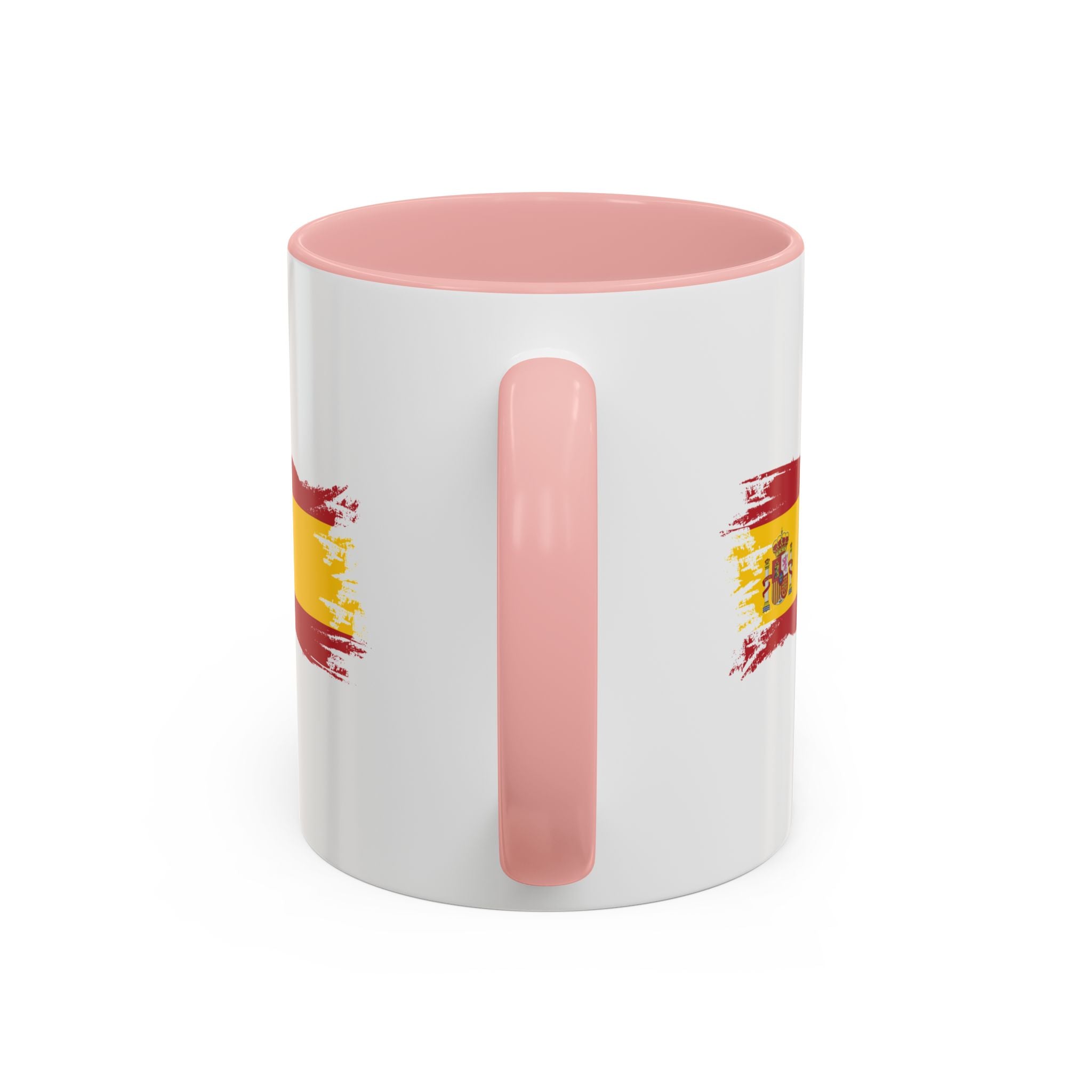 Spain Flag Coffee Mug — Spanish Brushstroke Accent Mug