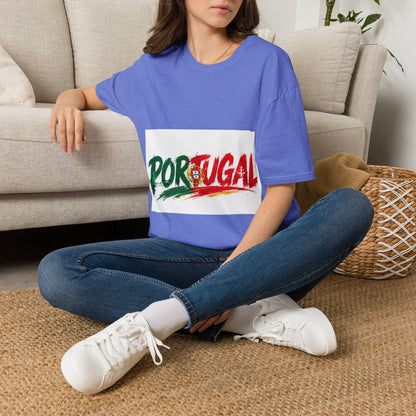 Portugal Flag Script T-Shirt — Portuguese Pride Tee