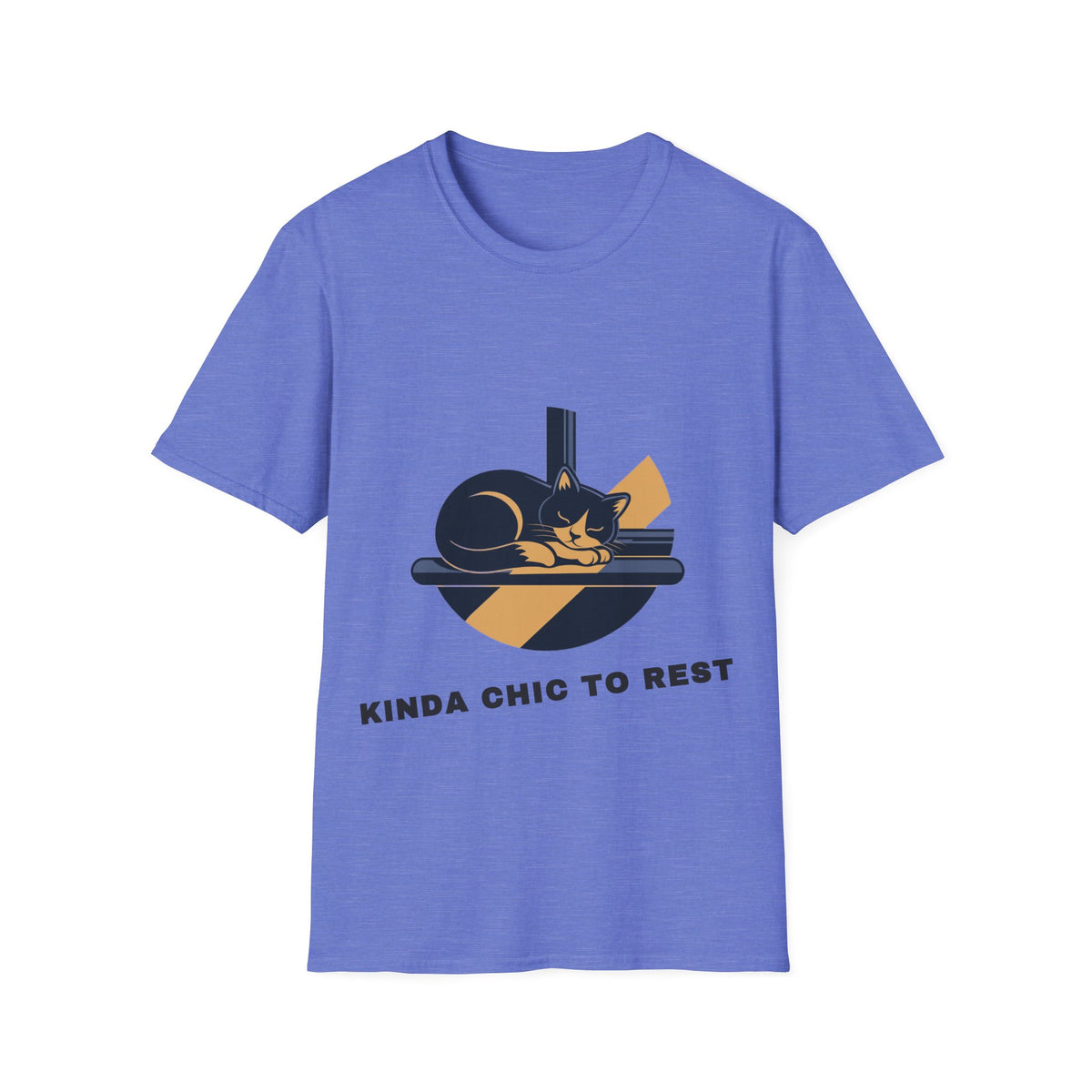 Cat Resting T-Shirt — "Kinda Chic to Rest" Graphic Tee - Trending Now - September 2026