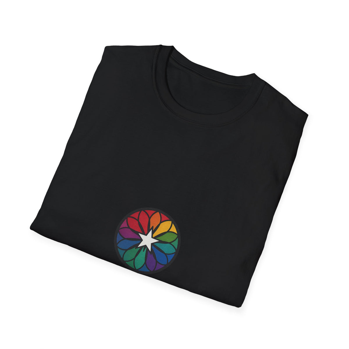 Visible Valued Vibrant T-Shirt — Rainbow Mandala Inclusivity Tee - Trending Now - October 2026