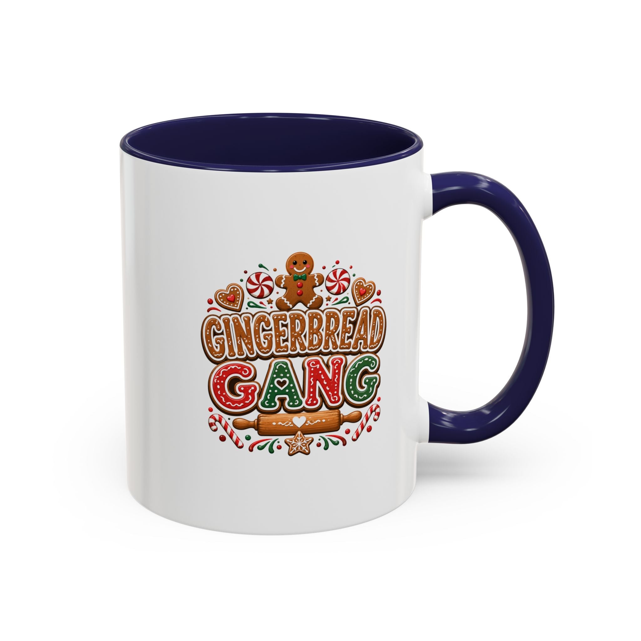 Gingerbread Gang Coffee Mug – Holiday Baking Christmas Cocoa Mug