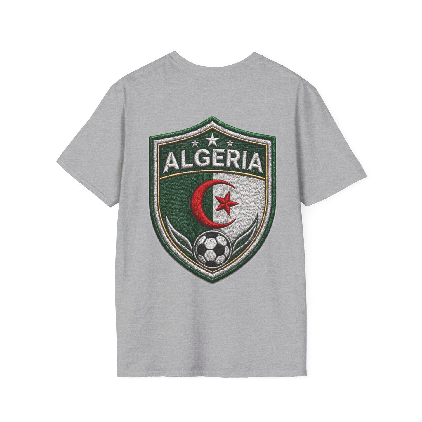 Algeria Football Fan Tee — "Green Desert Fire" Soccer Shirt