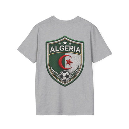Algeria Football Fan Tee — "Green Desert Fire" Soccer Shirt