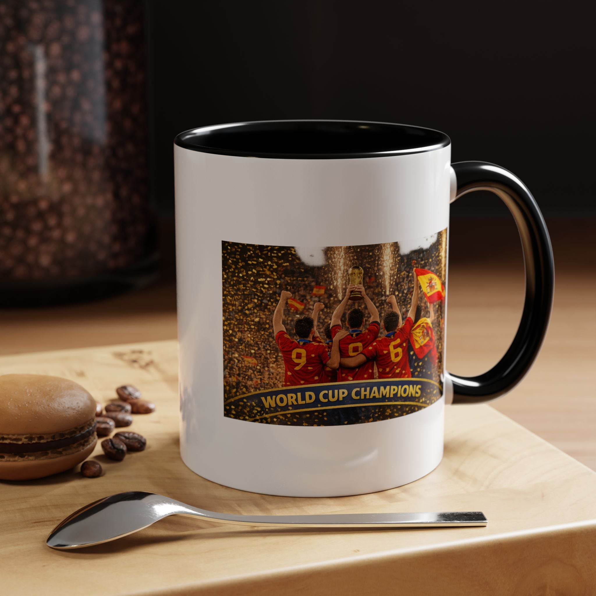World Cup Champions Soccer Coffee Mug — Team Celebration Accent Mug