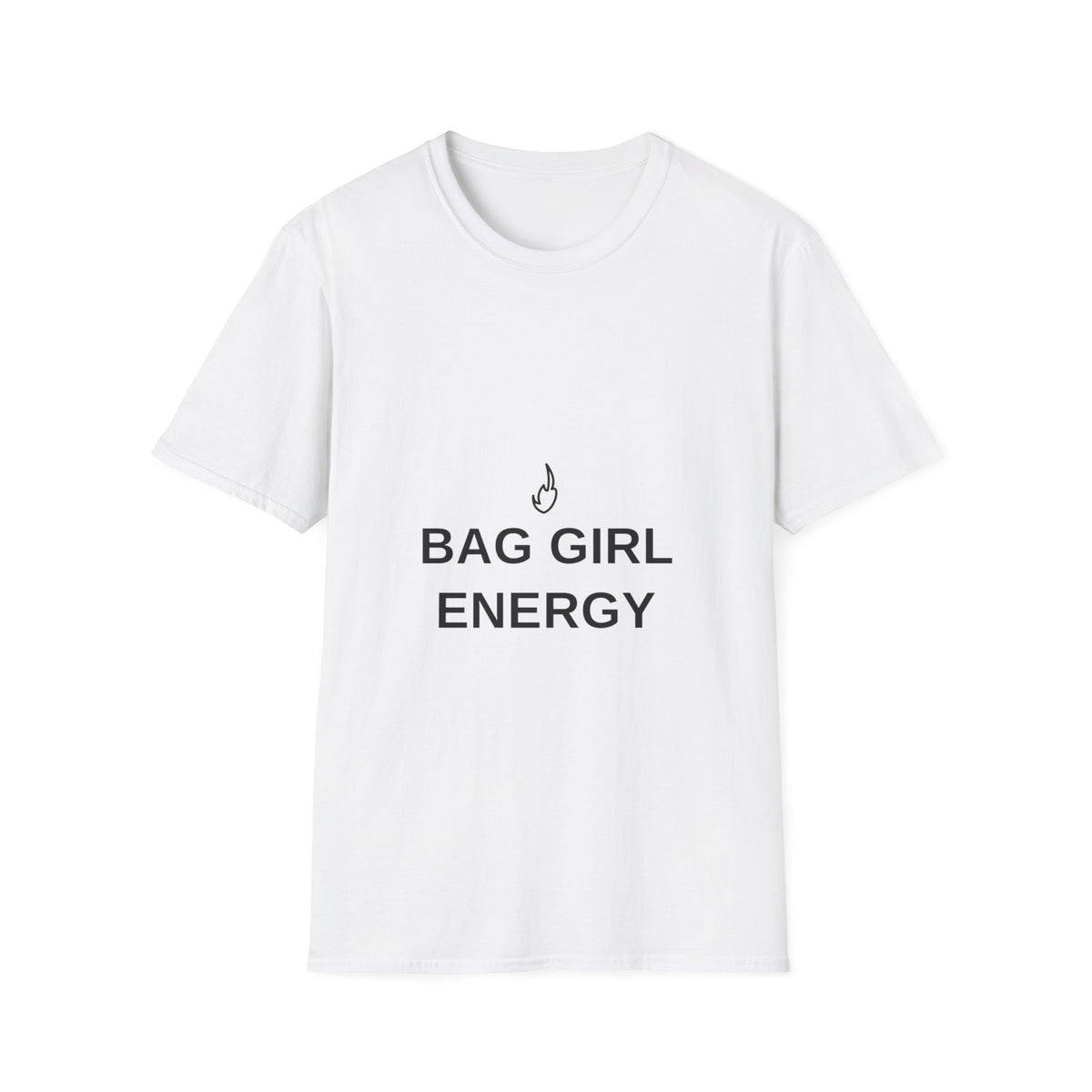 Bag Girl Energy Minimalist Saxophone Music Lover White Graphic Tee - Trending Now - September 2026