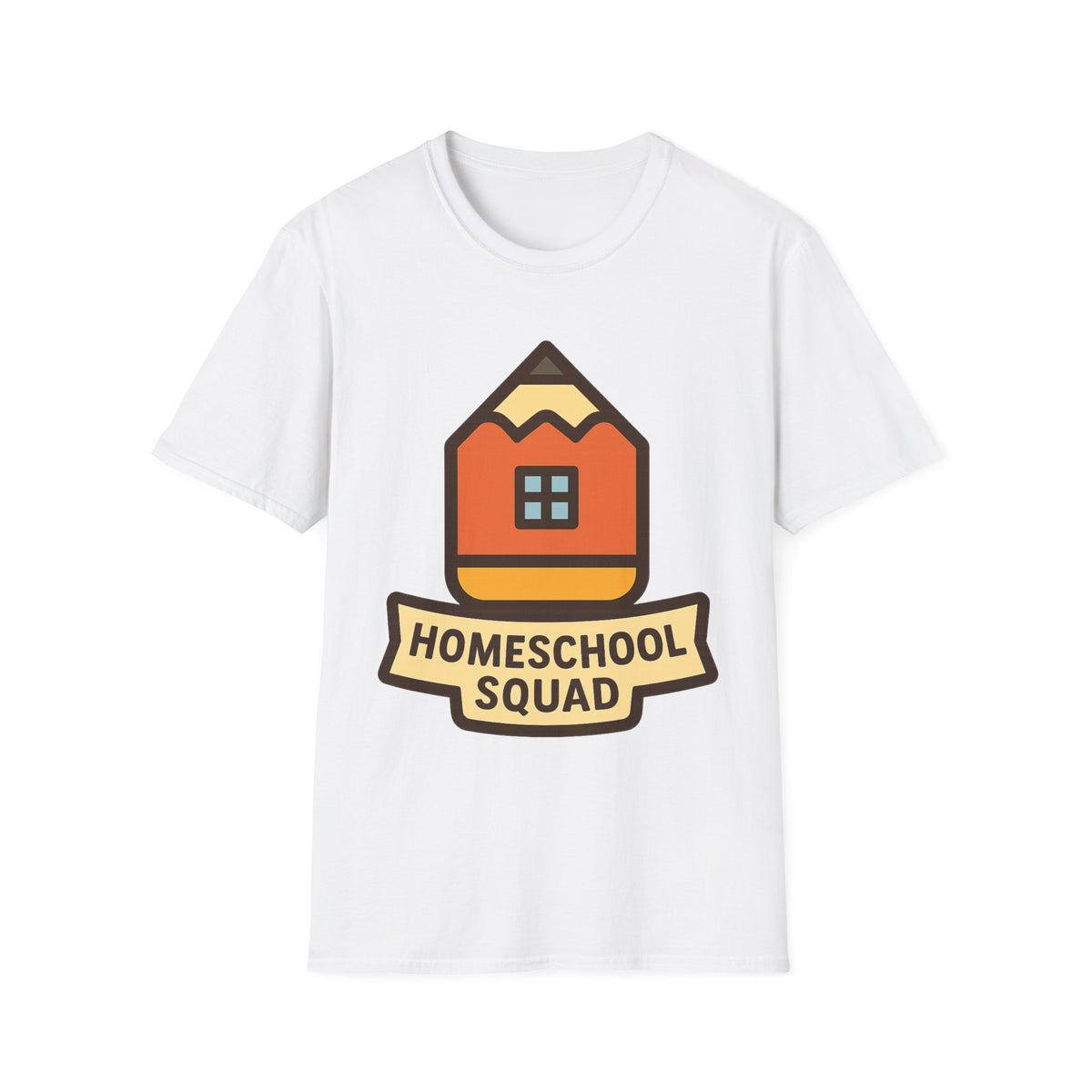 "Homeschool Squad" Cute School Emblem Tee | Homeschooling Teacher T-Shirt - Trending Now - September 2026