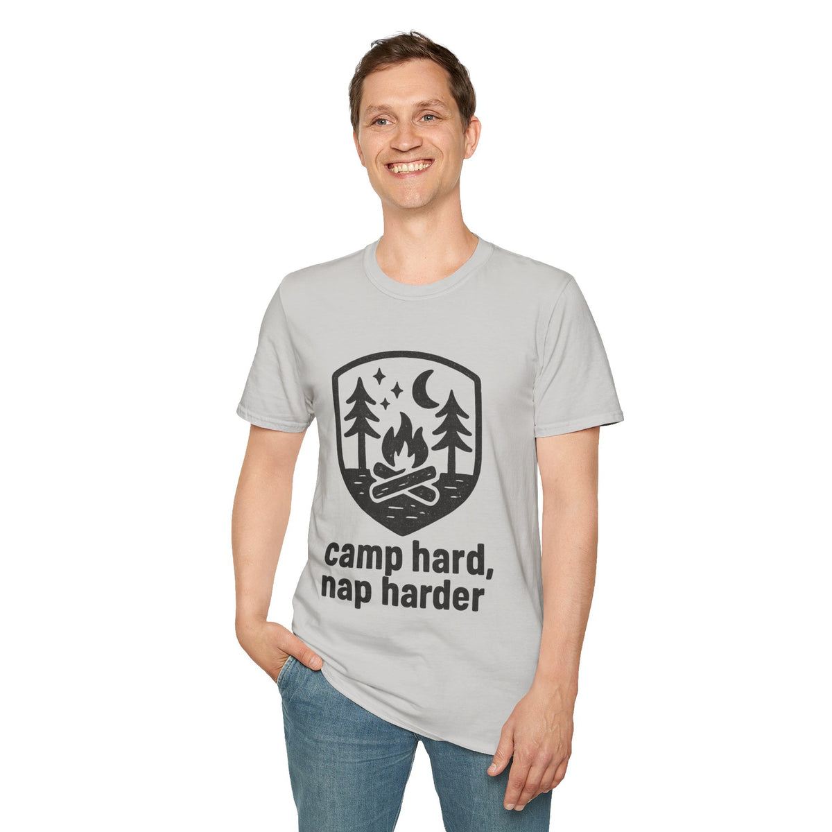 Adventure Forest T‑Shirt — Vintage Night Camping Crest - Trending Now - September 2026